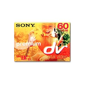 Support d'enregistrement -- SONY -- premium Mini DV 60 Min